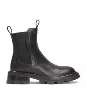 Кожаные ботинки с нескользящим верхом Kazar, черный