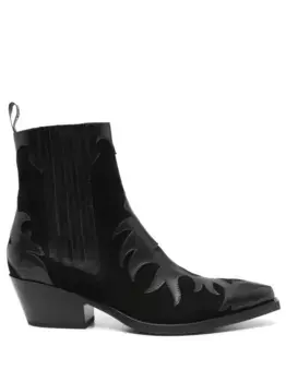 Кожаные ботинки SARTORE, черный