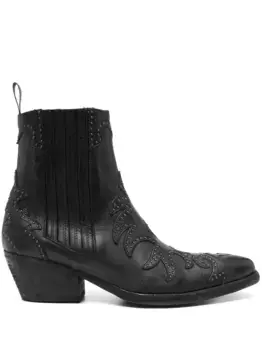 Кожаные ботинки SARTORE, черный