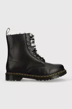 Кожаные ботинки Серены Dr. Martens, черный