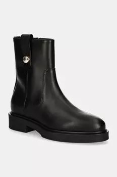 Кожаные ботинки Sfera Ankle Boot Furla, черный