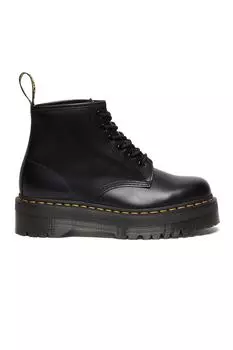 Кожаные ботинки со шнурками Dr Martens, черный