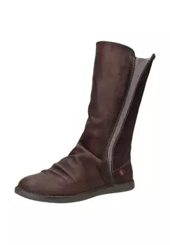 Кожаные ботинки softinos, темно-коричневый