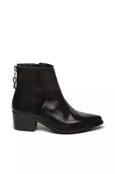 Кожаные ботинки Steve Madden, черный