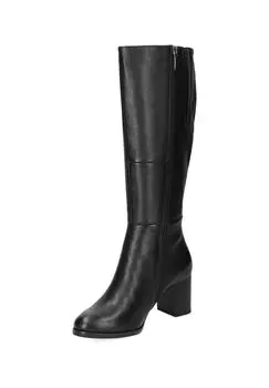 Кожаные ботинки Tamaris, черный