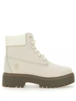 Кожаные ботинки Timberland, белый