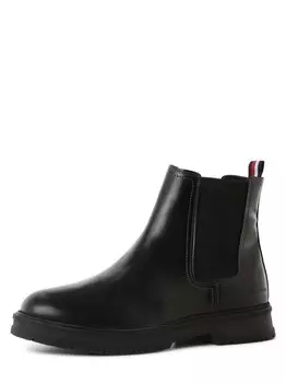 Кожаные ботинки Tommy Hilfiger, черный