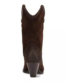 Кожаные ботинки в стиле вестерн Fry June Frye, коричневый