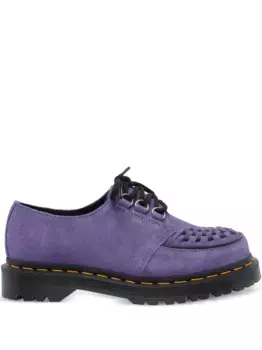 Кожаные броги Dr. Martens, фиолетовый