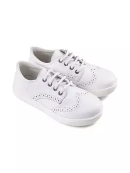 Кожаные броги Falcotto, белый