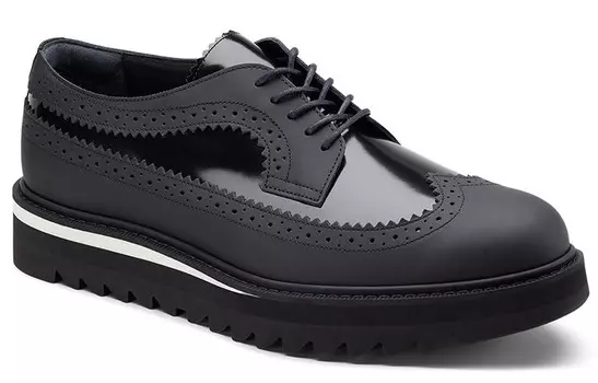 Кожаные броги на платформе Onitsuka Tiger