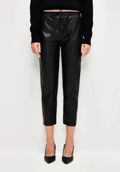 Кожаные брюки adL, цвет black
