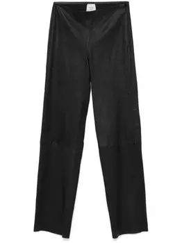 Кожаные брюки Alysi, черный