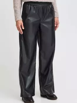 Кожаные брюки bydaja B.Young, черный