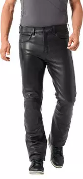 Кожаные брюки DL-PM-1 Detlev Louis, черный
