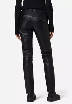 Кожаные брюки DONNA Ricano, черный