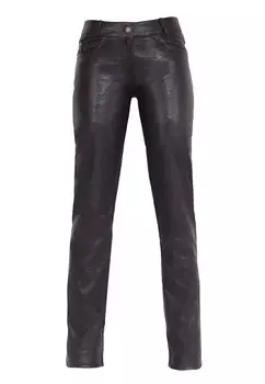 Кожаные брюки DORIN Ricano, коричневый