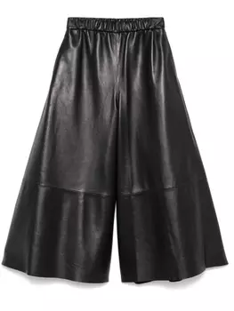 Кожаные брюки Dusan, синий