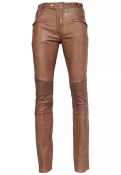 Кожаные брюки FRANKLIN Ricano, коричневый