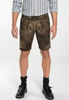 Кожаные брюки FREDO Spieth & Wensky, коричневый