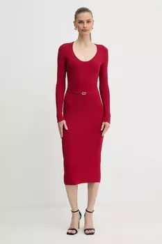 Кожаные брюки Gestuz, красный