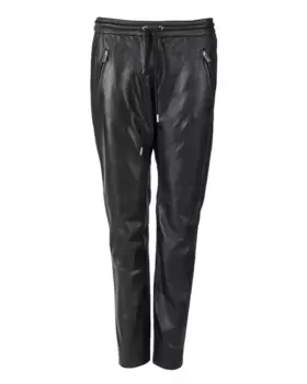 Кожаные брюки JCC "3102153", черный