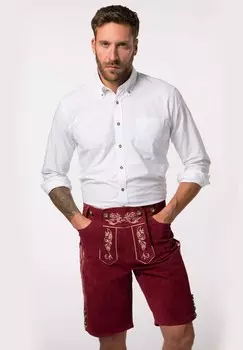 Кожаные брюки JP1880, красный