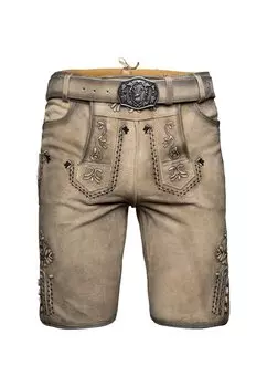 Кожаные брюки Maddox, бежевый