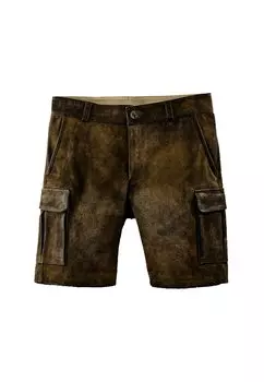 Кожаные брюки Maddox, коричневый