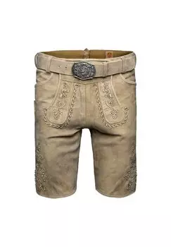 Кожаные брюки NEUENBURG Maddox, бежевый