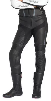 Кожаные брюки от костюма Le Mans Damen Bse, черный