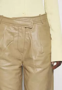 Кожаные брюки PAX APPEAL 2nd Day, бежевый