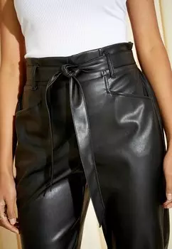 Кожаные брюки PETITE Friends Like These, черный