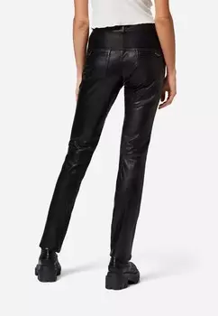 Кожаные брюки Ricano, черный