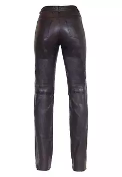 Кожаные брюки Ricano, коричневый