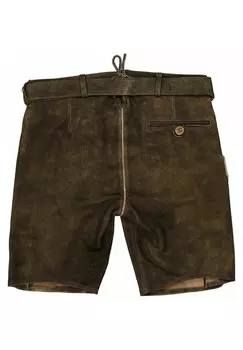 Кожаные брюки Spieth & Wensky, темно-коричневый