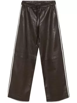 Кожаные брюки Sprwmn, коричневый