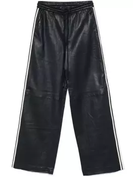 Кожаные брюки Sprwmn, синий