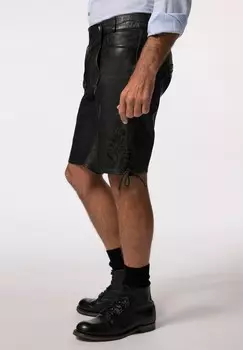 Кожаные брюки TRACHTENHOSE KURZ JP1880, черный