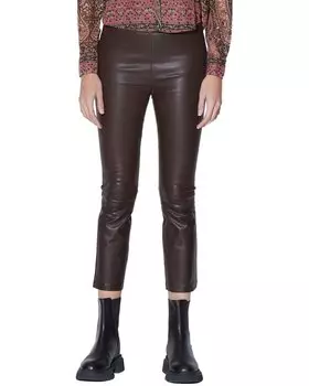 Кожаные брюки Walter Baker Lori, коричневый