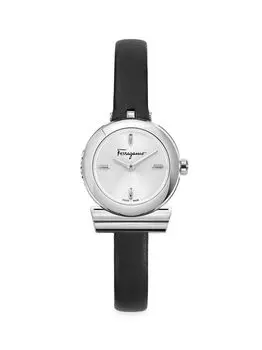 Кожаные часы Ганчино FERRAGAMO