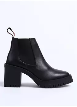 Кожаные черные женские ботинки Harley Davidson