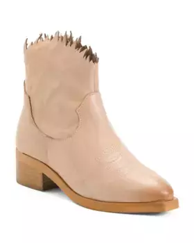 Кожаные дьявольские ботинки Bed/Stu, цвет Bone