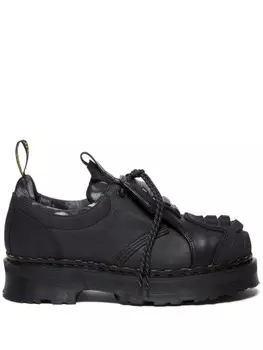 Кожаные дерби Dr. Martens, черный