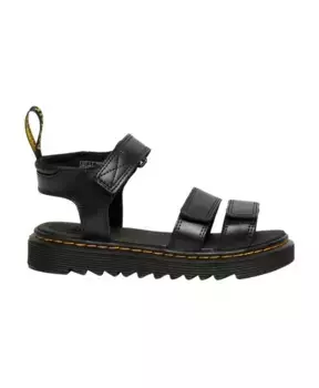 Кожаные детские сандалии T Lamper Dr. Martens, черный