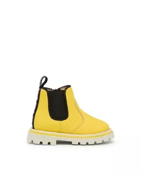Кожаные детские сапожки на резинках Tous, желтый