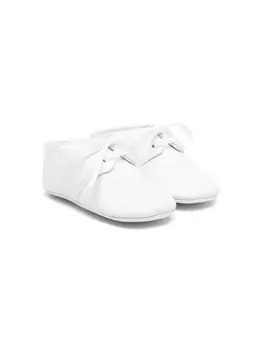 Кожаные детские тапочки Golden Goose Kids для начинающих ходить, белый