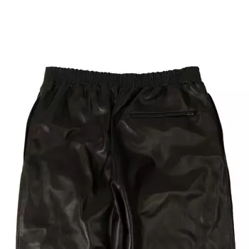 Кожаные Длинные Брюки Burberry - Черный, черный