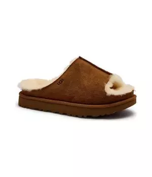 Кожаные домашние туфли Гринпорт Ugg, коричневый
