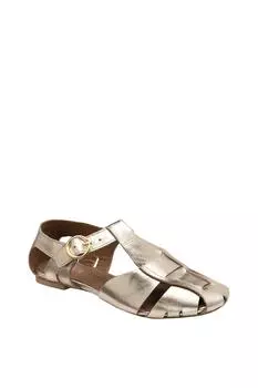Кожаные гладиаторы 'Cashel' Ravel, золото